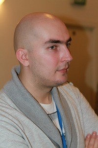 Александр Люстик на SEO Moscow 2011 (из фотообзора Юрия Михалыча)