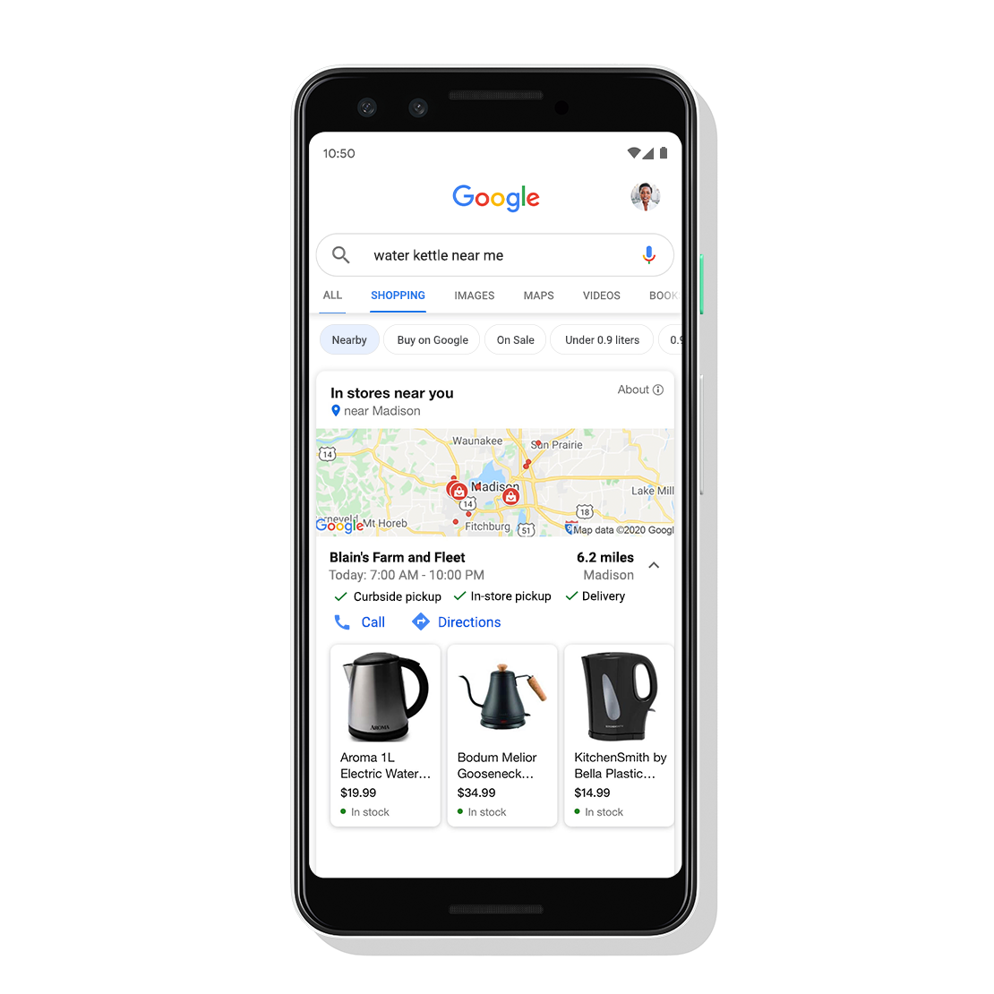 Google улучшил результаты выдачи в разделе «Покупки»