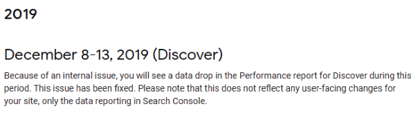 Google сообщил об ошибке в отображении данных Search Console