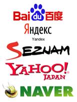 логотипы национальных поисковиков