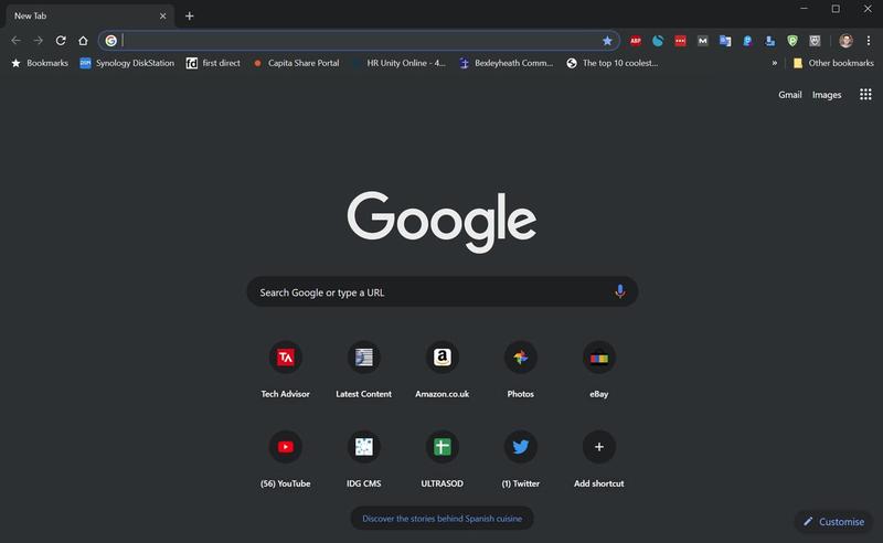 Десктопный Google Chrome начал поддерживать сайты с темным режимом