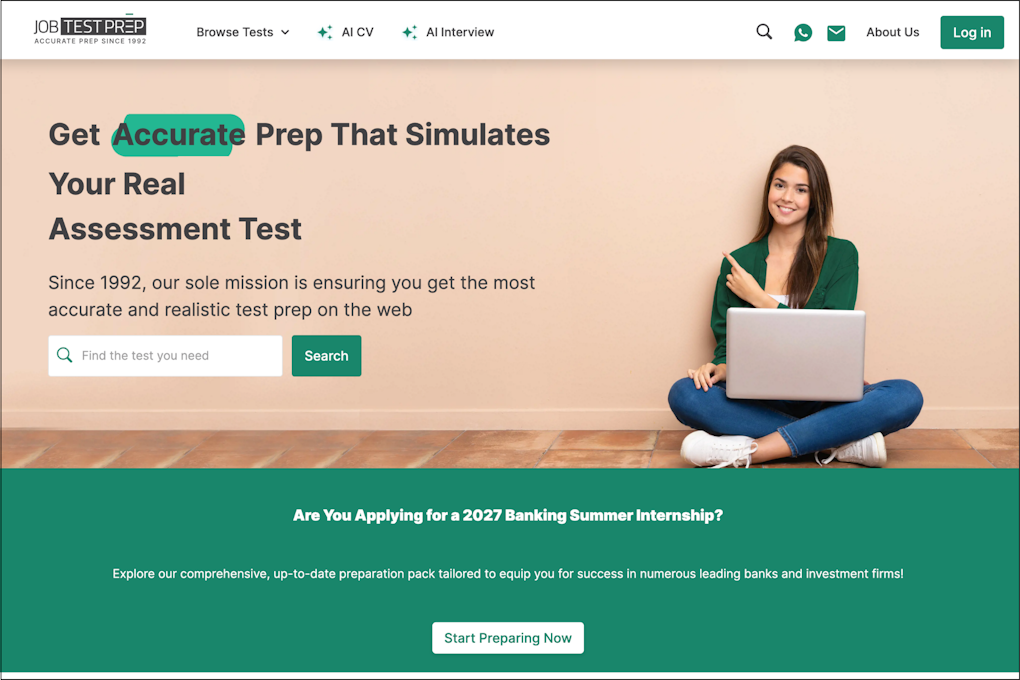 JobTestPrep JobTestPrep