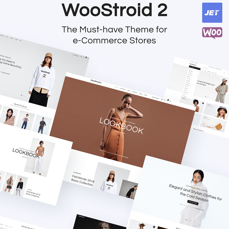 Woostroid2 - многоцелевой WooCommerce шаблон