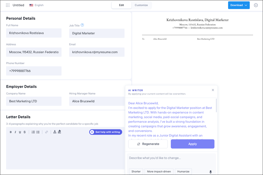 Resume.io