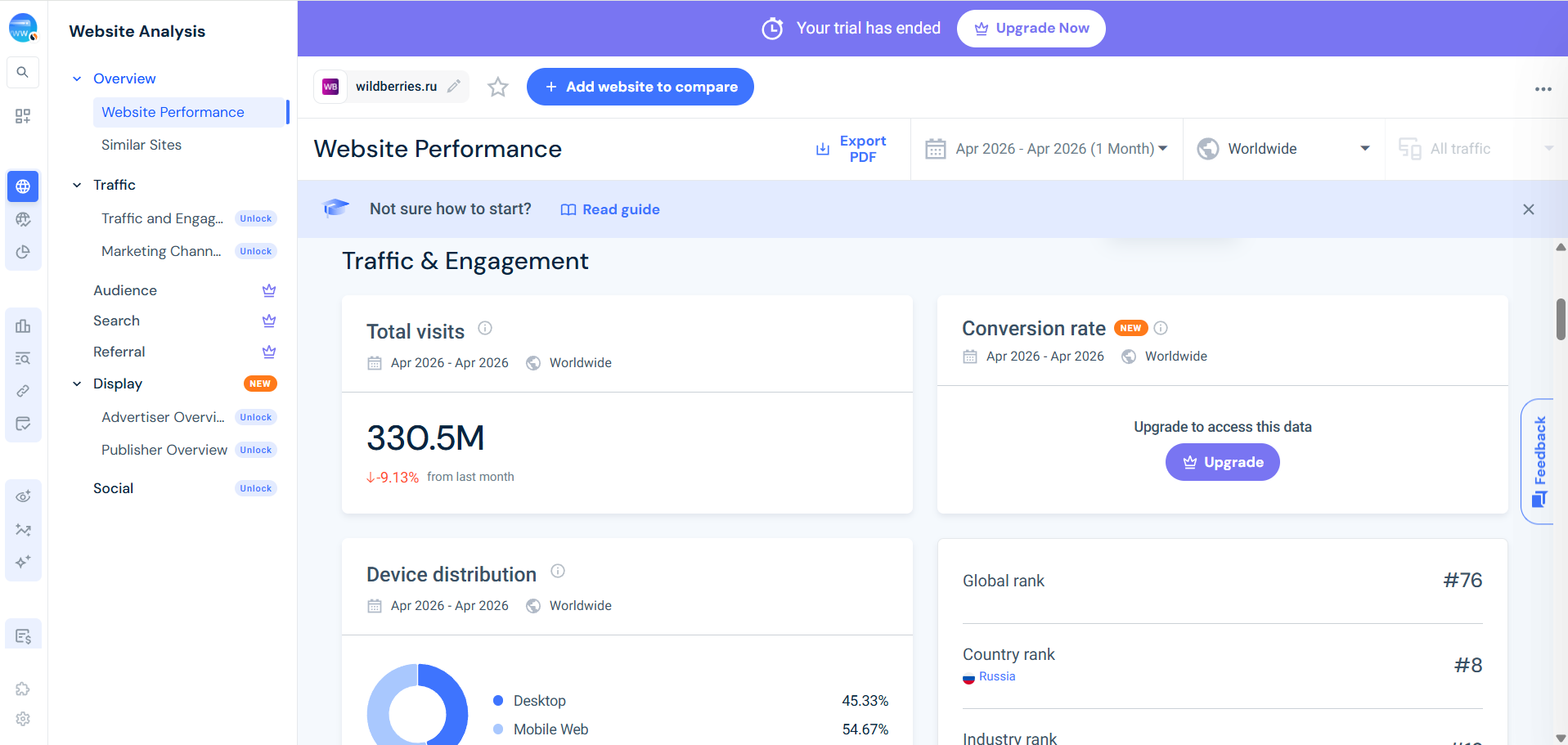 SimilarWeb SimilarWeb