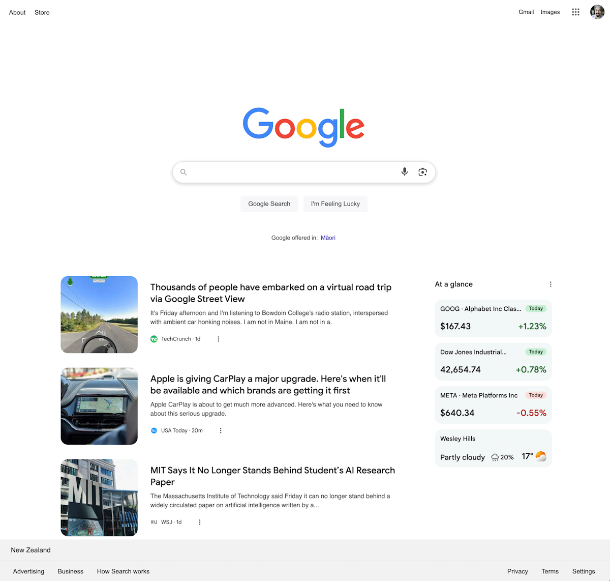 Google выкатывает ленту новостей Discover в десктопном поиске