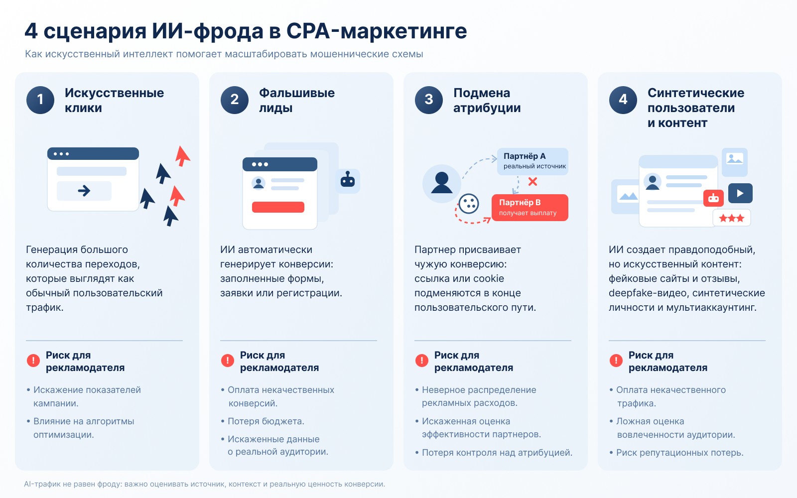 4 сценария ИИ-фрода 4 сценария ИИ-фрода