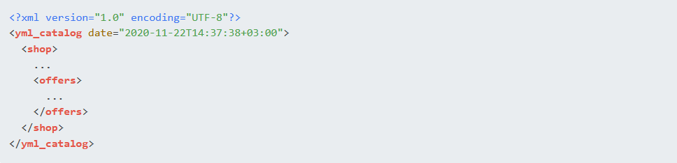 Структура фида клиники