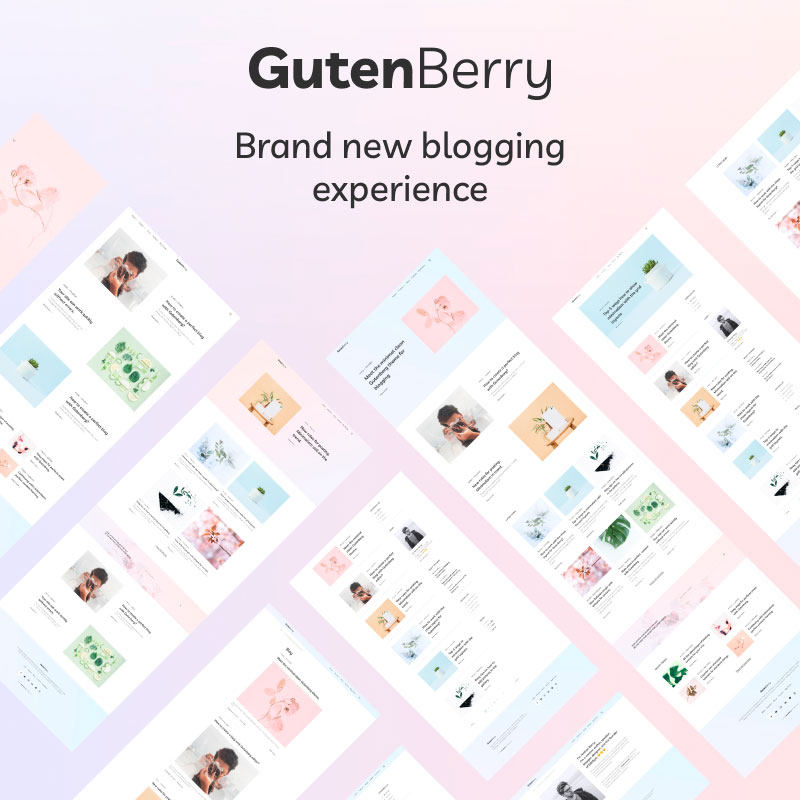 Gutenberry – Gutenberg-based Clean Blog №86977