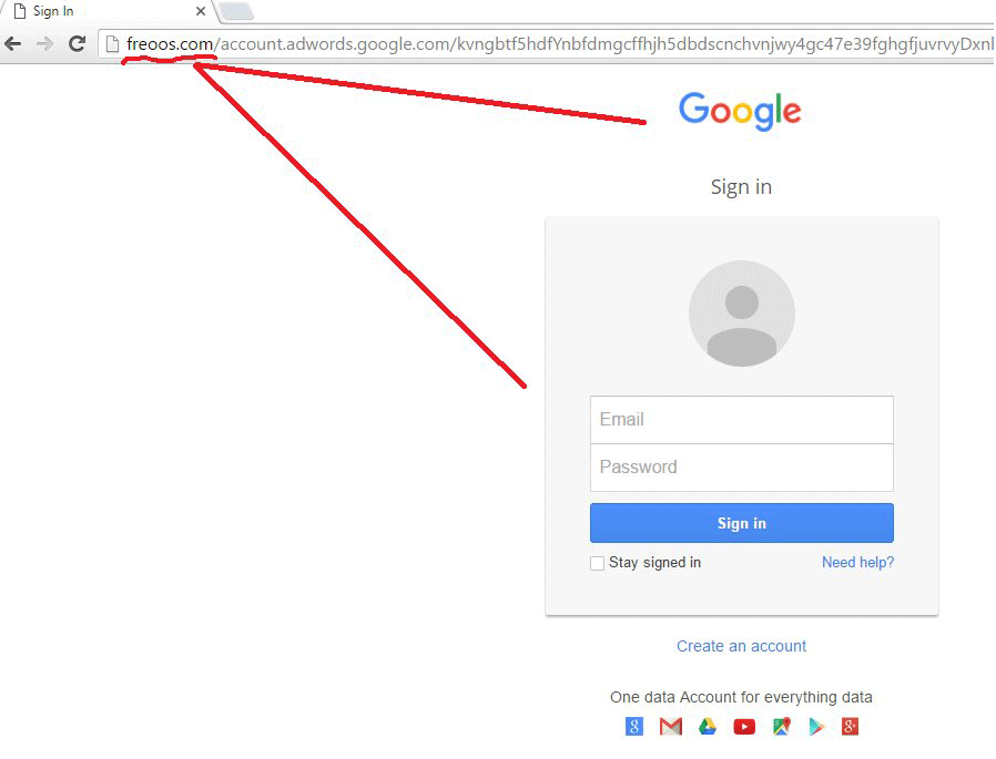 В выдаче Google.com появились объявления AdWords, ведущие на фишинговые сайты