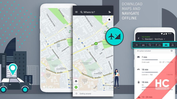 Компания Huawei, которая лишилась права устанавливать сервисы Google на свои устройства, выпустила собственный аналог Google Карт – приложение для навигации Here WeGo Maps