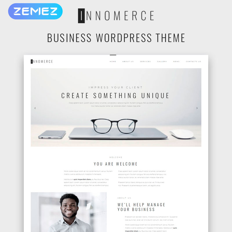 Innomerce - Business Multipurpose Minimal Elementor №81170