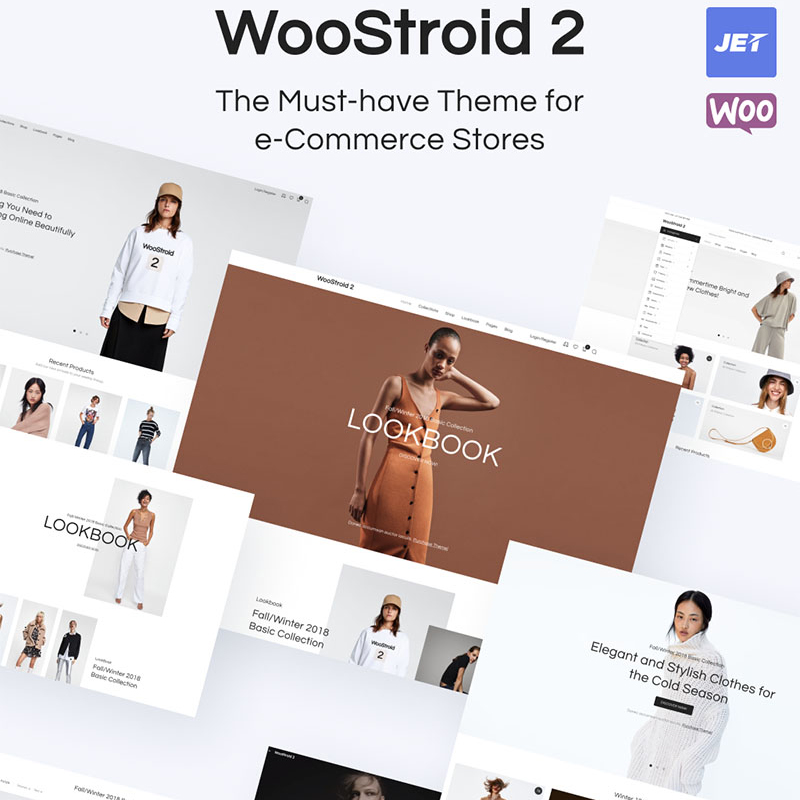 Woostroid2 – многоцелевой WooCommerce шаблон