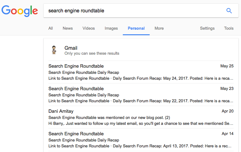 Персональные результаты поиска Gmail.png Персональные результаты поиска Gmail.png