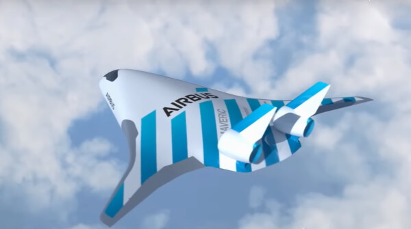 На авиашоу в Сингапуре компания Airbus представила прототип нового самолета  Maveric