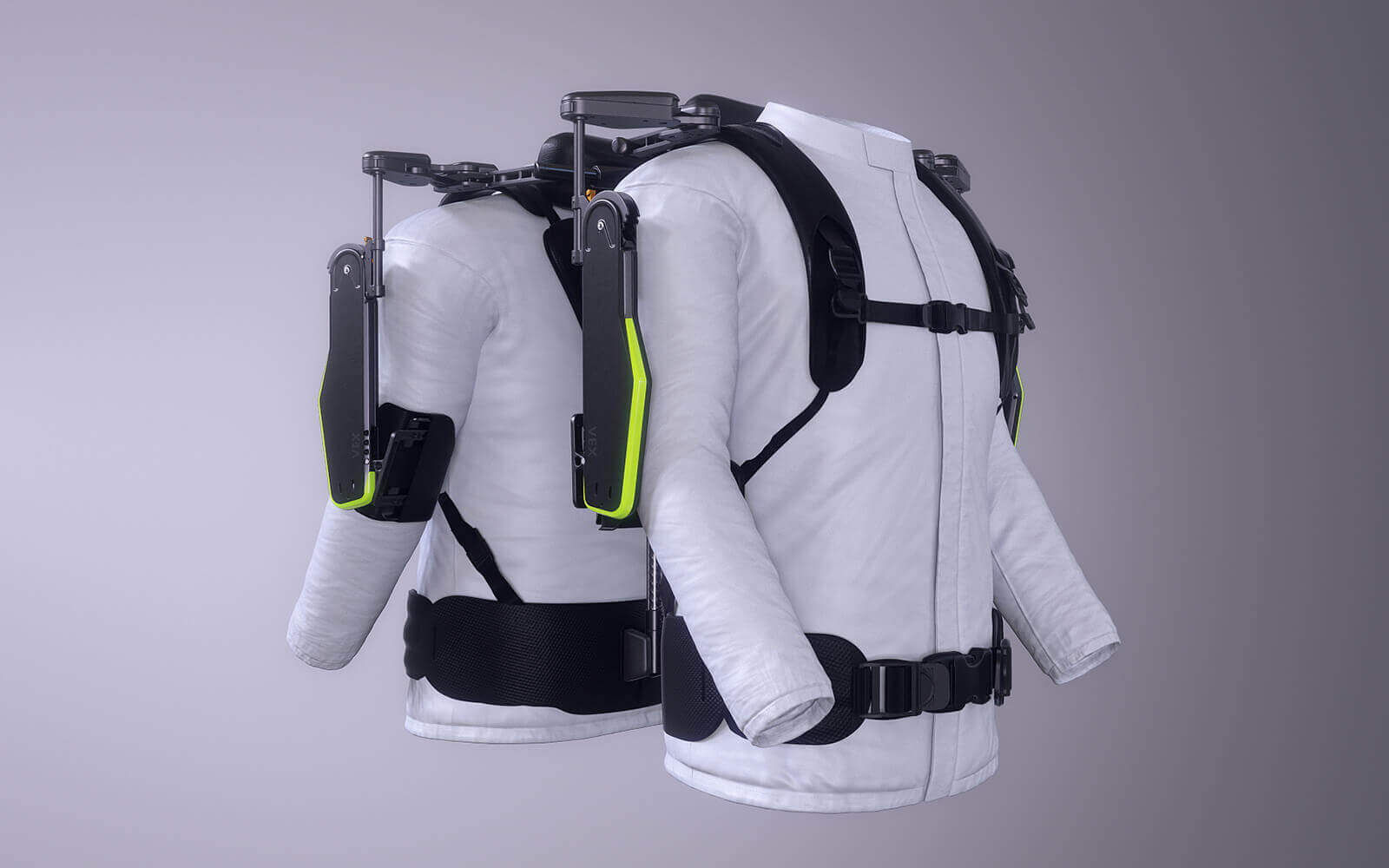 Компания Hyundai разработала экзоскелет Wearable Vest EXoskeleton 