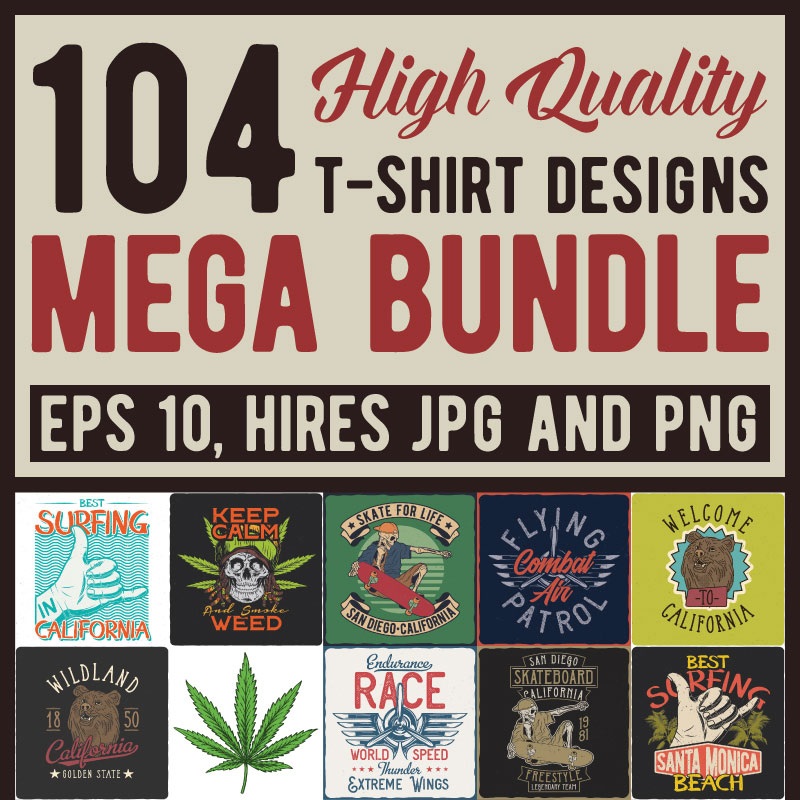 T-shirt Mega Bundle