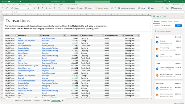 Microsoft запустила в Excel новую функцию – Money