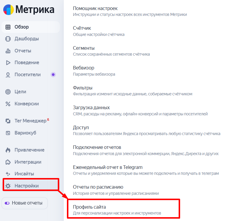 Яндекс Метрика