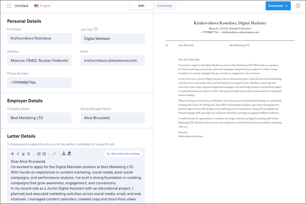 Resume.io