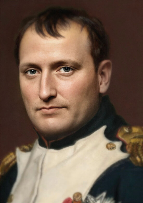 Нейросеть воссоздала портрет Наполеона