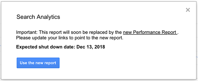 Google отключает ряд старых отчетов в Search Console Google отключает ряд старых отчетов в Search Console