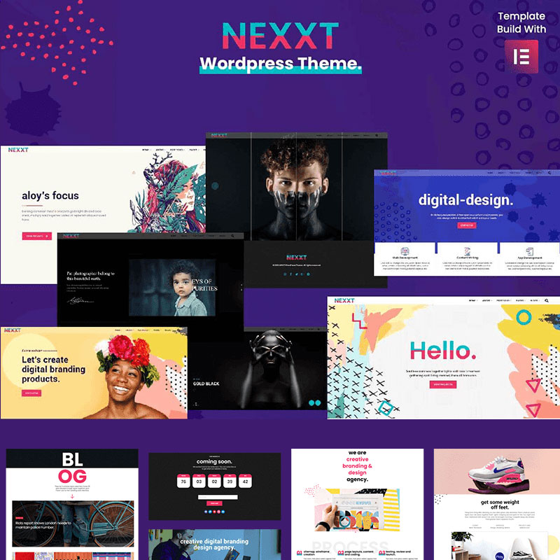 Nexxt - Modern, Colorful & Creative Portfolio №88198