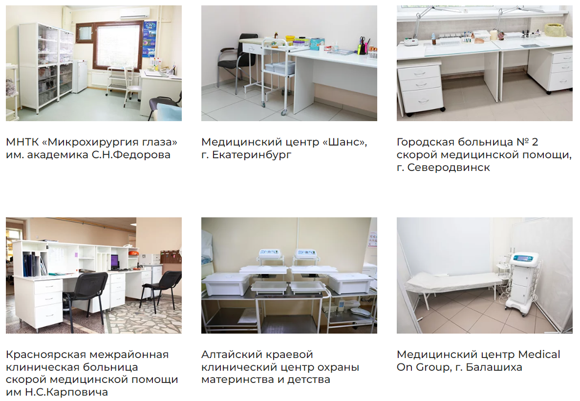 Каталог реализованных проектов 