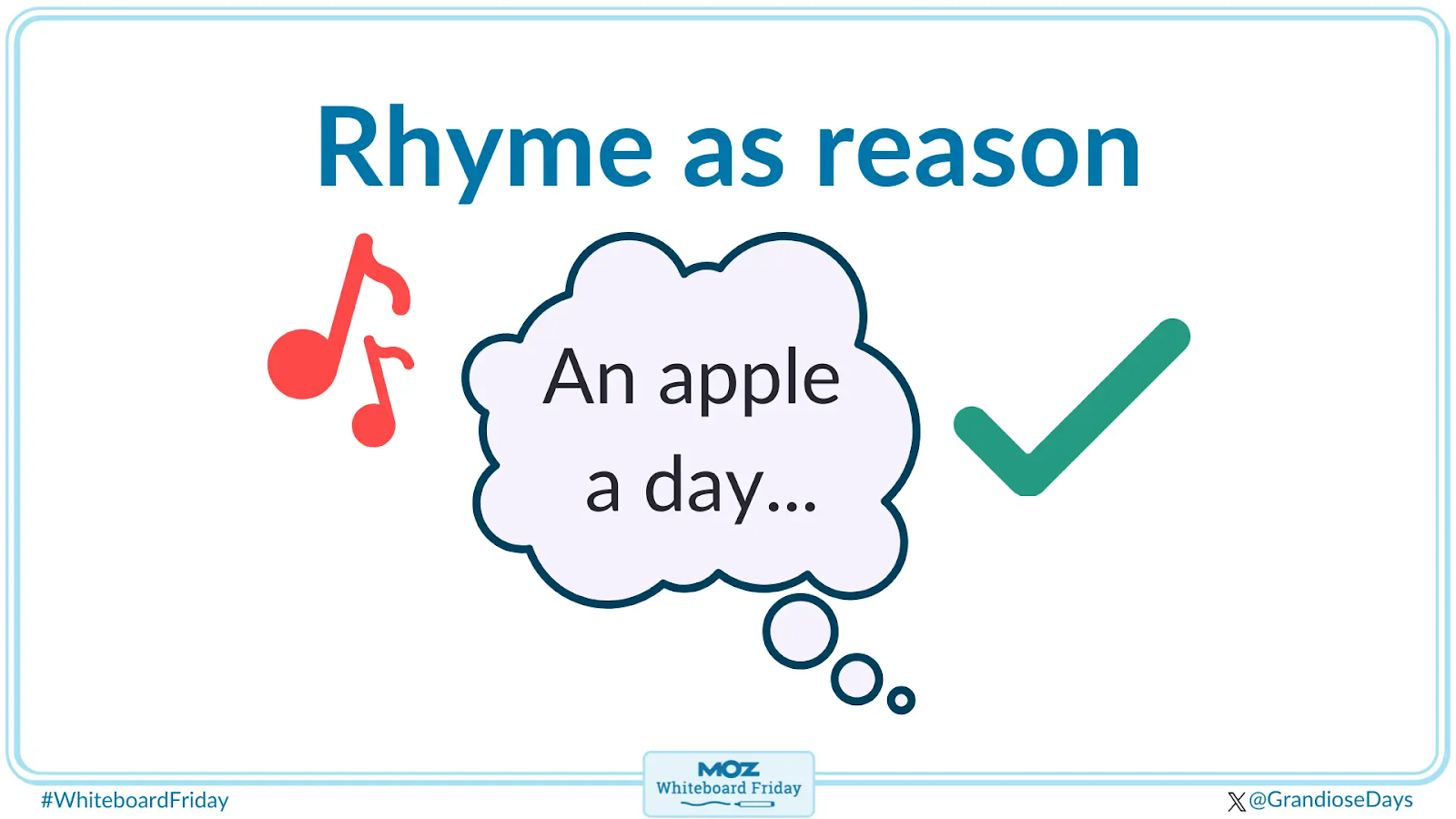 Рифма как причина