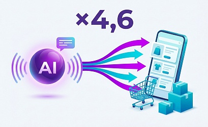 Трафик из Алисы AI в российский e-commerce вырос 4,6 раз с начала года