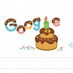 Компания Google празднует 23-летие со дня основания