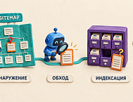 Страница есть в sitemap, но не находится в поиске: как разделить обнаружение, обход и индексацию