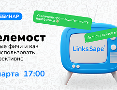 Бесплатный телемост от LinksSape для SEO-специалистов и линкбилдеров