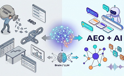 Эра АEO: почему классическое SEO больше не работает без нейросетей