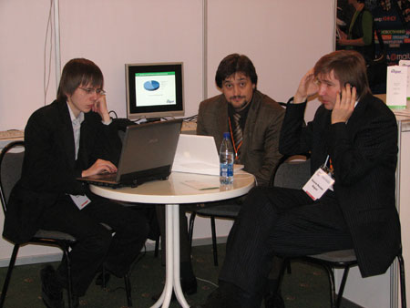 Стенд компании Бегун 