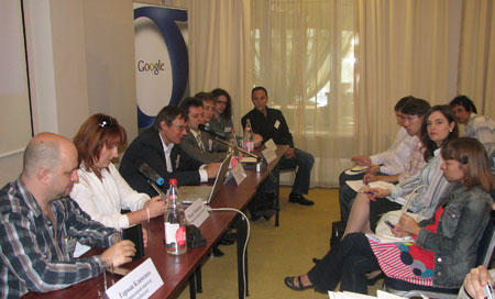пресс-конференция, посвященная партнерству Google и Рапида