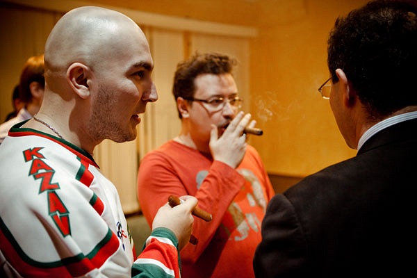 Александр Люстик с коллегами по рынку и конференциям